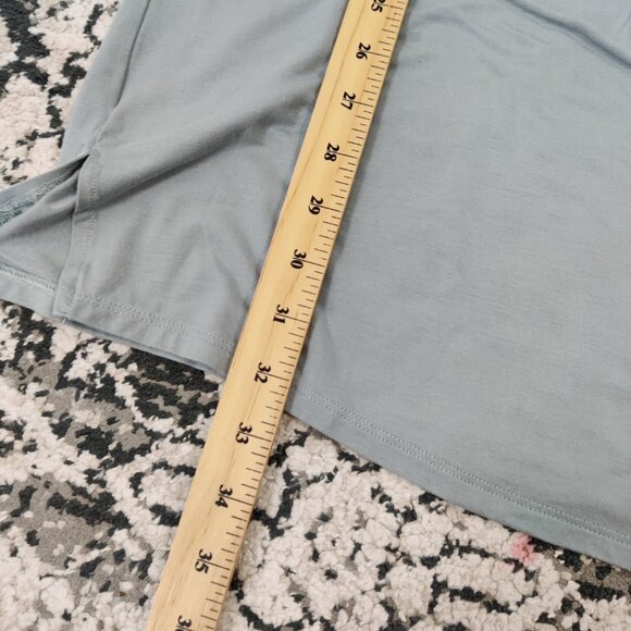 La Vie En Rose Women's Loungewear Dress Sz S Gray Comfy Soft Modal Summer Night - Picture 9 of 9